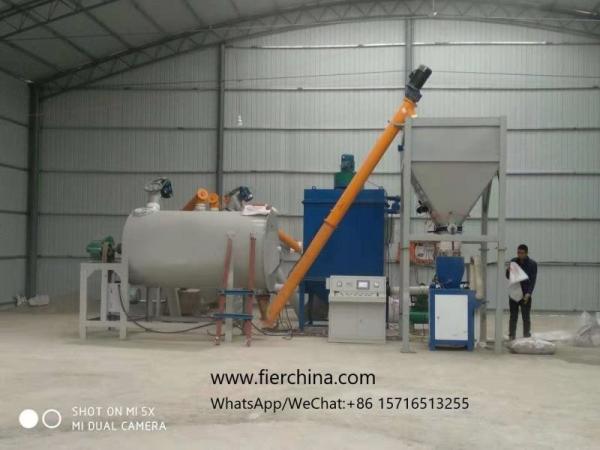 a telha do revestimento da nata da massa de vidraceiro da parede da máquina do almofariz 1-10t/H reboca misturadores esparadrapos do pó