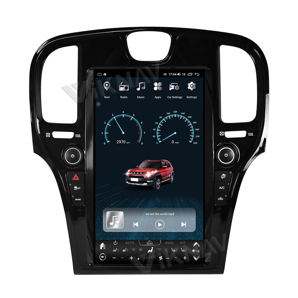 Автомобиль 2011-2023 Chrysler 300C Радио Android Авто CarPlay 8 Ядра Автоаудио OEM
