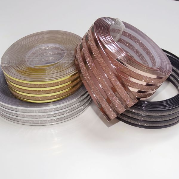 Furniture Accessories Decorative Straps Edge Webbing Sofa Hardware Stripe PVC Upholstery Stripes