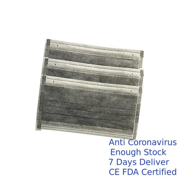 Earloop Style Disposable Non Woven Face Mask Effectively Remove Unpleasant Smell