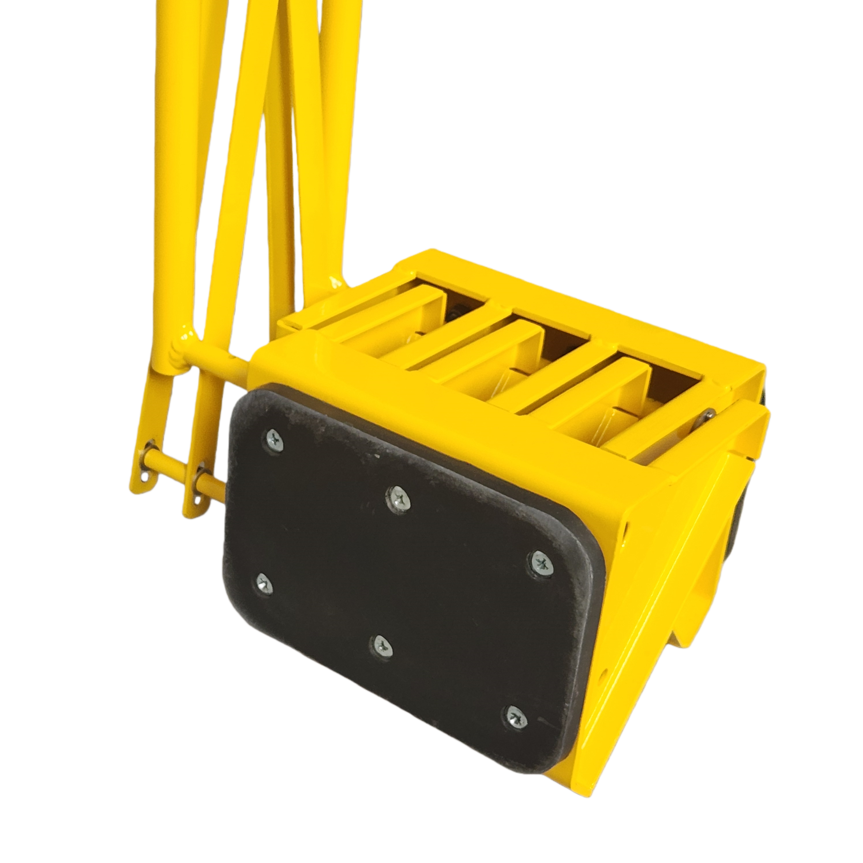 Aluminum Traffic Yellow 151*218*816mm Anti Theft Lock