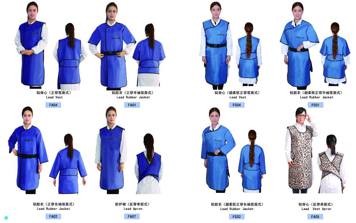 X-Ray Protective Protection Double Side Lead Apron 0.5mmPb