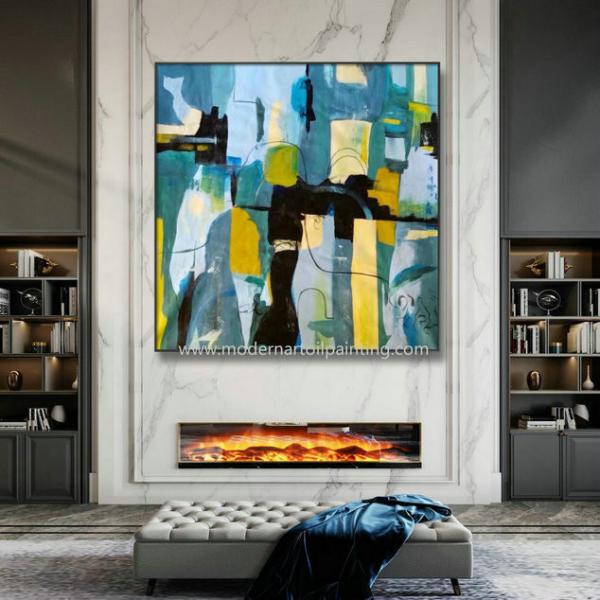 Living Room Decorative Abstract Art Canvas Paintings Unframed Wall Art Oil Painting