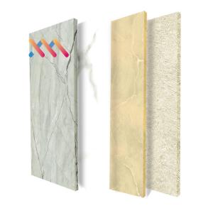 0.14mm-0.16mm Thickness Vaccum Press Film Marble PVC Laminated Membrane Film for