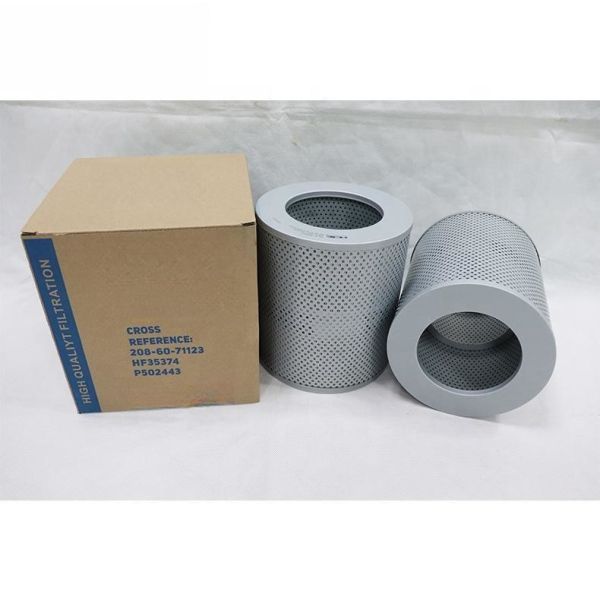 Best Aftermarket Good Quality Hydraulic Filter P502443 HF35374 2086071123 208-60-71123 2086071122 208-60-71122