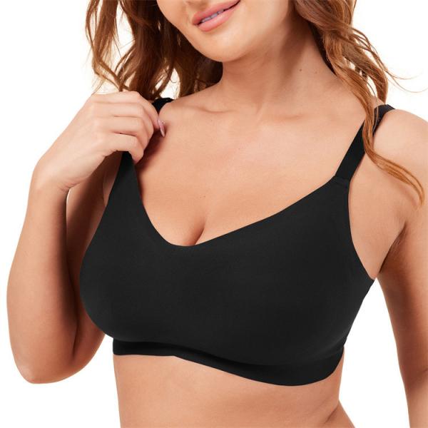 Push Up Bra para Mulheres Tipo de tecido 30% Spandex 70% Nylon
