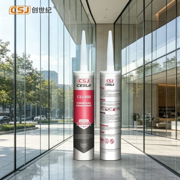 Supreme Grade Acetic Silicone Sealant / Sealing Joints in Building and Industrial Projects