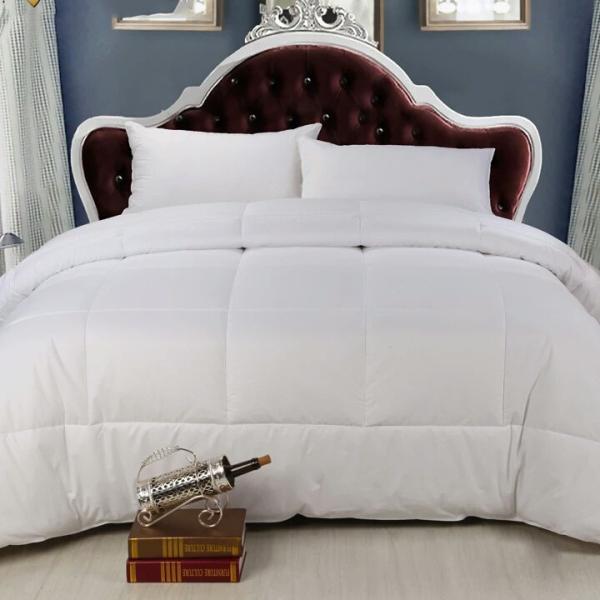 Luxury Anti Pilling Hotel Comforter Set Hotel Collection White Quilt