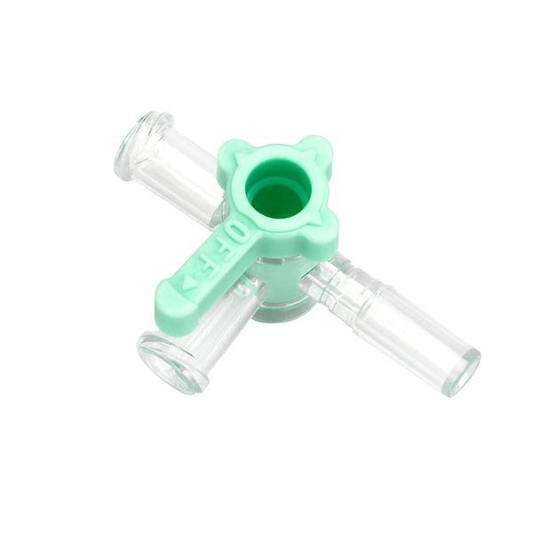 Connector Ozone Sterile Needlefree Medical Device 3 Way Stopcock for Hospital Clinic
