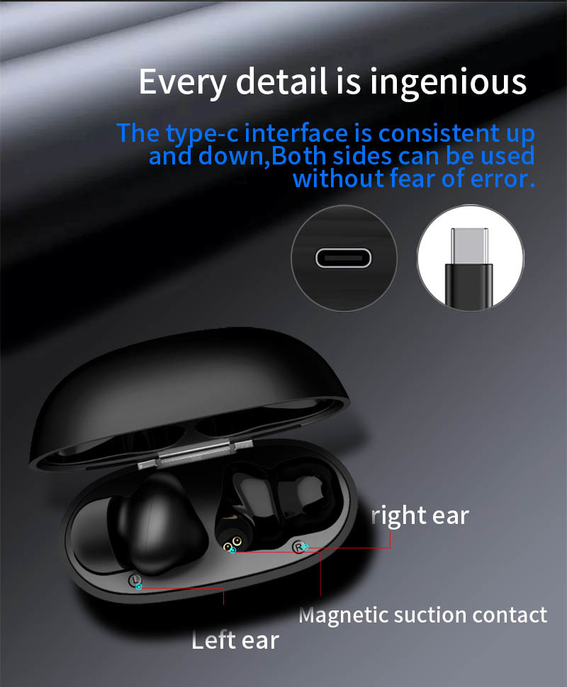 наушники Earbuds Bluetooth латентности рожка 6mm Graphene низкие для бега