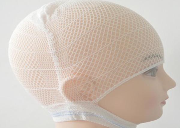 Sweat Absorption Tubular Elastic Bandages Mesh Fixation Cap Polyester Material