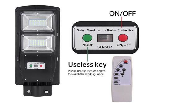 Lumière extérieure en aluminium coulé à l'eau Ip65 étanche à l'eau 20w 40w 60w All In One