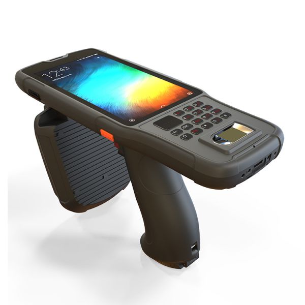 Mobile Data Collection Handheld RFID Reader Fingerprint Reader Android