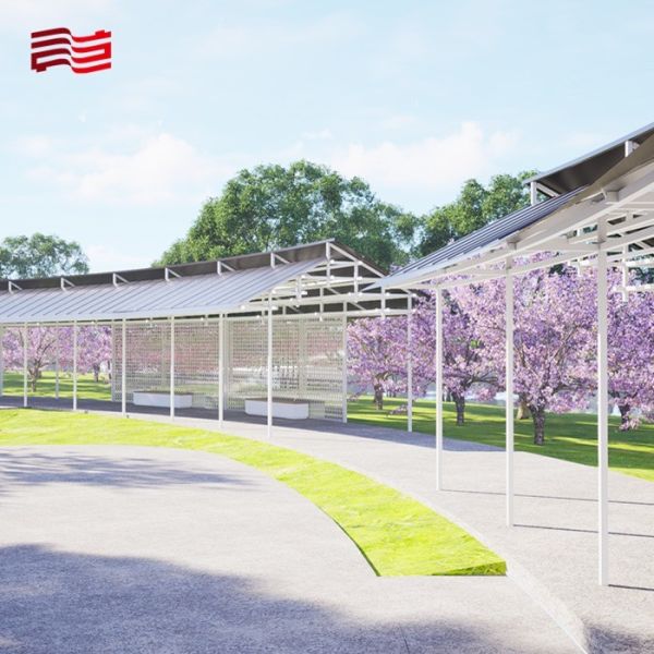 Customization Size Modern Style Pergola in Emberwind Theme for Garden Decoration