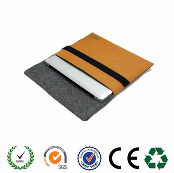 up to date China factory manufacture felt laptop bag with high quality