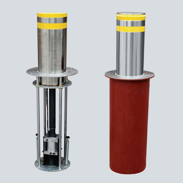 Flexible Stainless Steel Automatic Rising Bollards Road Safety Smart Parking System