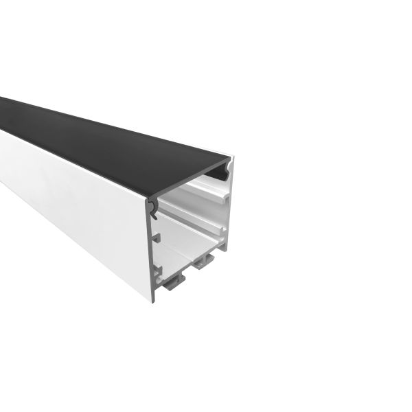 Алюминиевый профиль приведенный W35*H35mm с отражетелем ПК для профиля прокладки