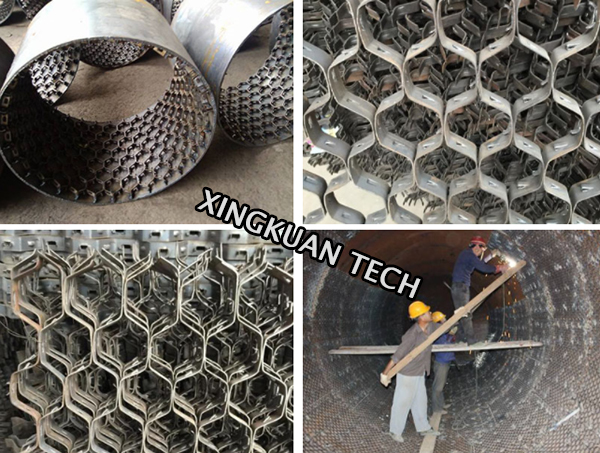 Сетка 2x25x45mm наговора нержавеющей стали 304 для трубы и локтя уловителя пыли