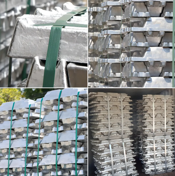 Pure A356 Aluminum Ingots  99.9% 99.8% 99.7% 1000 2000 3000 Grade