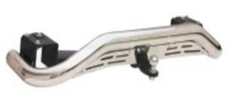 Stainless Steel Rear Bumper Guard 100% Fitment Design For Pajero 2015+