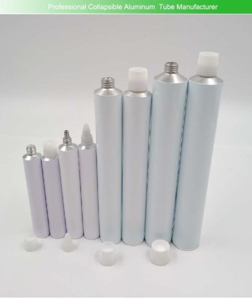 Squeeze Tubes Packaging , Pharmaceutical ointment skin care Aluminum Tubes Non Spill