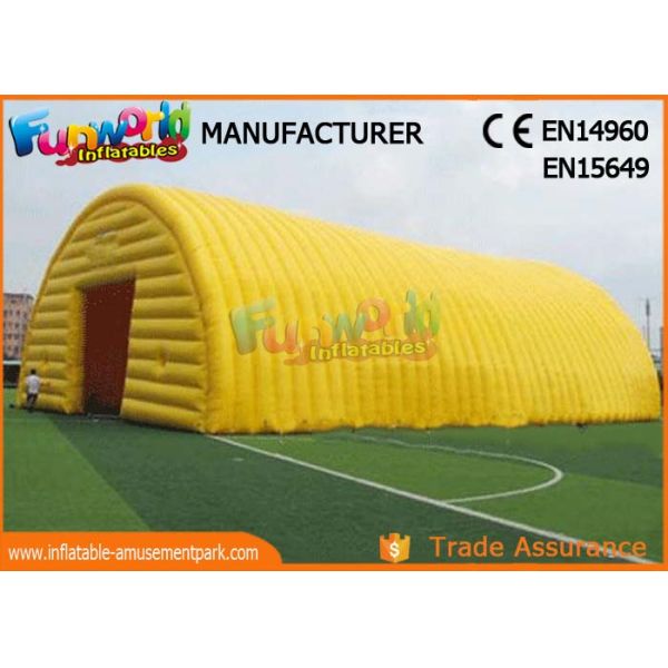Шатер партии купола воздуха раздувной для располагаясь лагерем материала ПВК Тарапаулин товарного сорта
