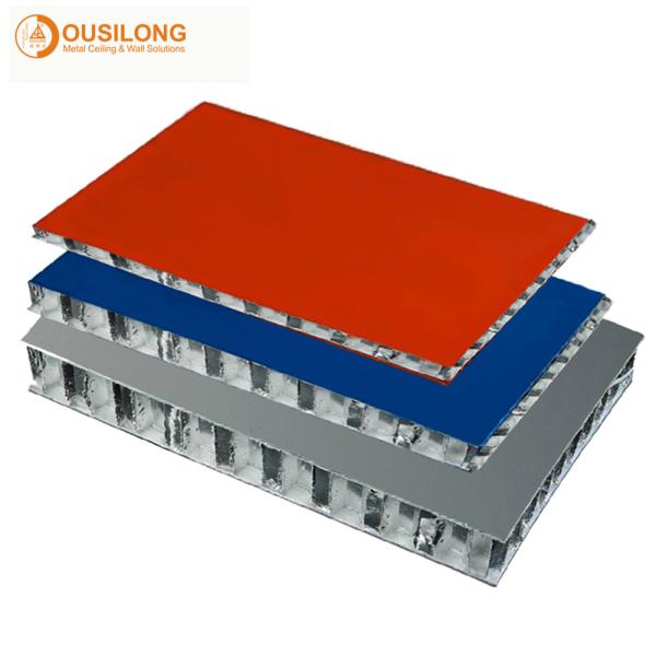 Fireproof Interior Wall Aluminum Honeycomb Panel Aluminium Architectural Tiles Tegular