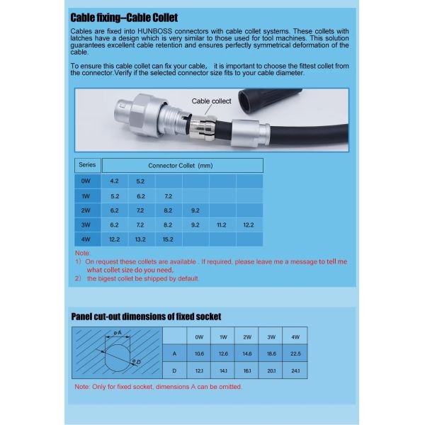 Deep Sea Underwater 300 Meters High Pressure Screw Coupling Connectors W Series FVG HVG 0W 1W 2W 3W 2 4 6 8 12Pin