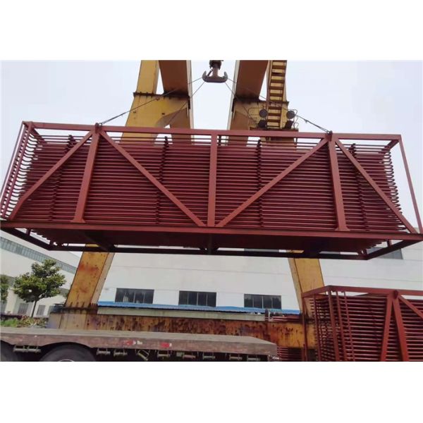 ASME A179 Carbon Steel Steam Boiler Economizer For Heat Exchanger Assembled OD 50.8mm