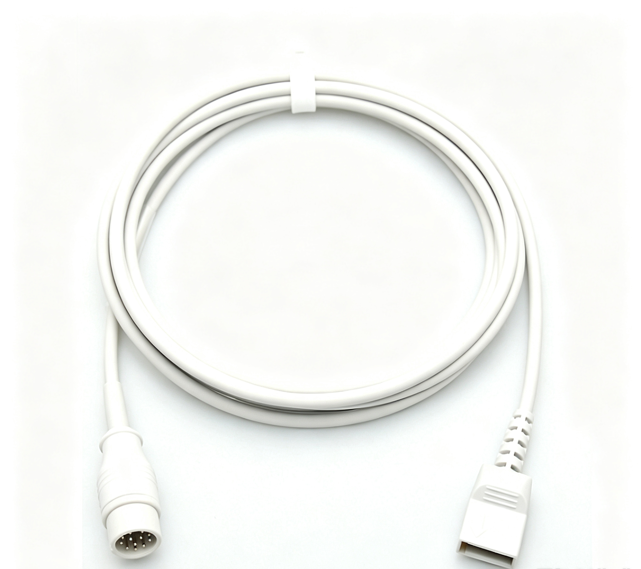 OEM / ODM Pressure Transducer Cable CE Certified 12 Pin Cable Compatible With Comen