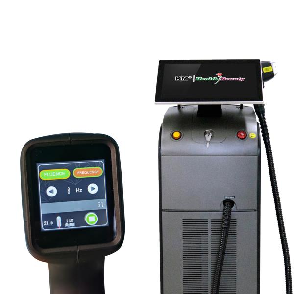Equipamento de remoção de pelos a laser 755 808 1064nm Diodo Laser Titânio Laser com Q Switch