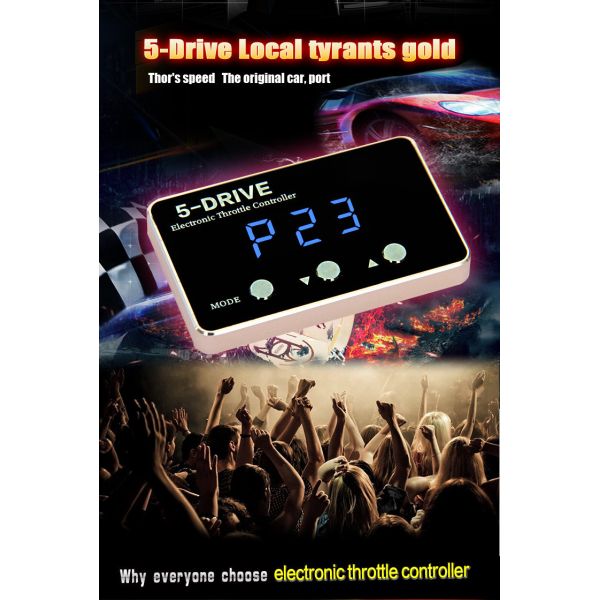 Ouchuangbo 5-drive Thin drive electronic throttle controller 2016 newest product