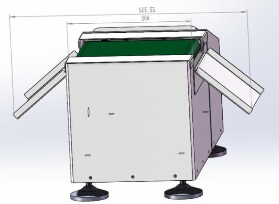 800g 100w Check Weigher Machine