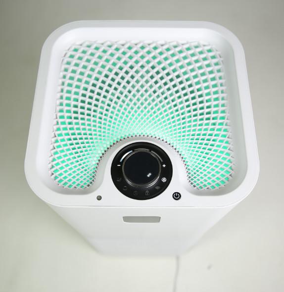 34dB 8 purificador portátil do ar da casa das fases HEPA com ozônio UV