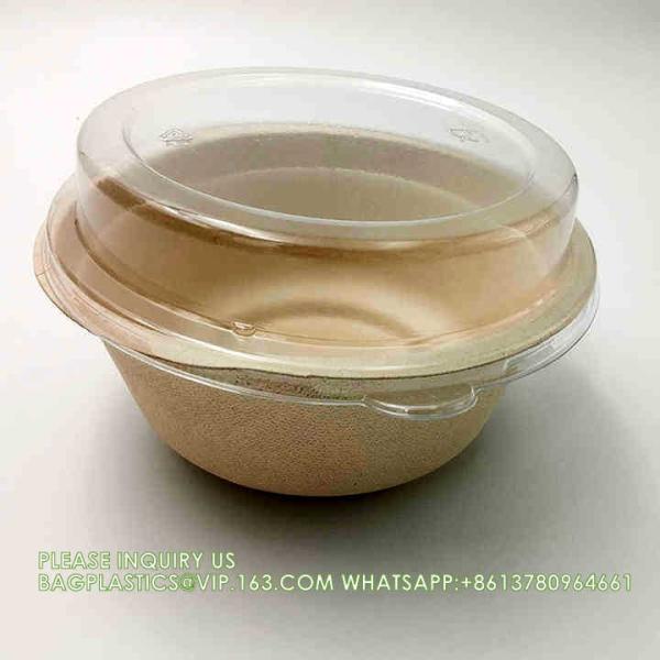 Eco Friendly Bowls 100% Compostable Disposable Biodegradable Sugarcane Bagasse Bowl