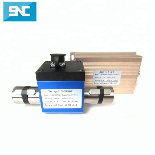 Mesure de couple de précision et avancée Sensor de couple rotatif de type anneau de glissement avec mesure de vitesse