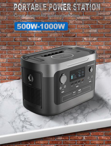 Outdoor Portable Power Station Generator Camping Lithium Battery Power Supply