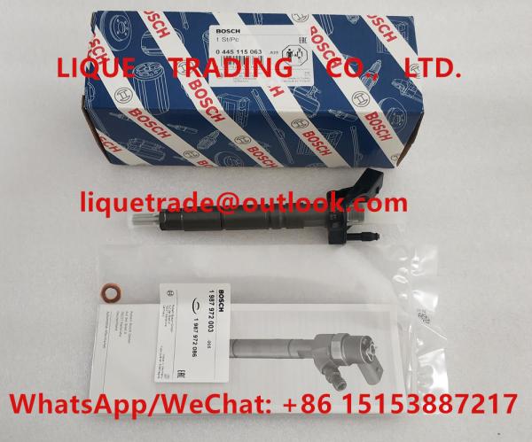 BOSCH Piezo injector 0445115064, 0445115063 for Mercedes Benz A6420701387, A6420701587