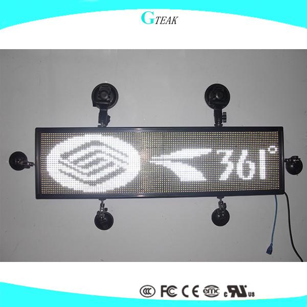 Epistar LED Chip Semi-outdoor Remote Control Car LED Display Screen Message Board for B2B Distribution