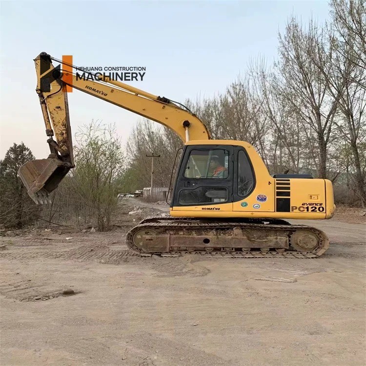 Хорошее состояние Komatsu PC120 Экскаватор подержанный Доступная цена с оригинальным двигателем