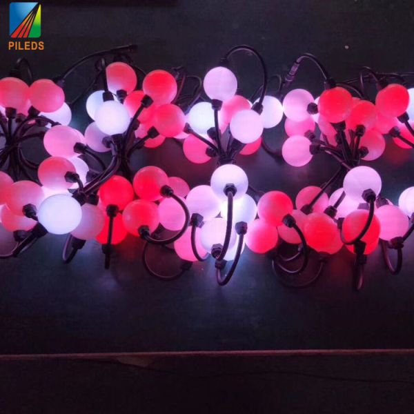 360 Degree RGB LED Pixel Ball 35mm 50mm 3D For Christmas Lighting