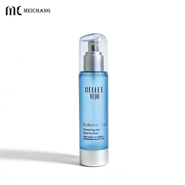 80ML/100ML High Transparency AS Airless Spray Bottle with Fine Mist Spray for Precise Dosing and Preservation
