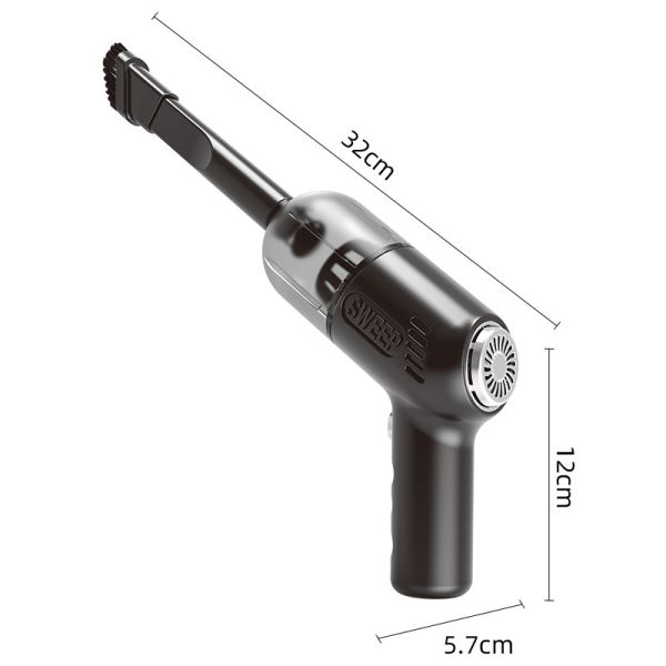 2500Pa Suction and 1800Mah Battery Portable Wireless Handheld Dust Blower for Car Cleaning