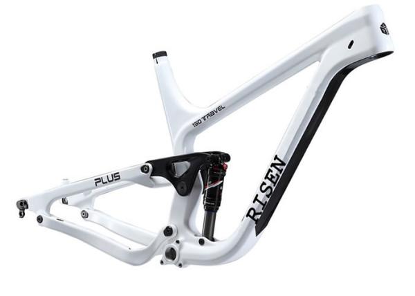 27.5 Inch Carbon Fiber Bicycle Frame , High Grade Enduro Mountain Bike Frame
