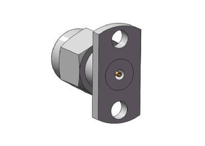 tipo de aço inoxidável conector coaxial de 50Ohm 2.92mm do RF do homem de K