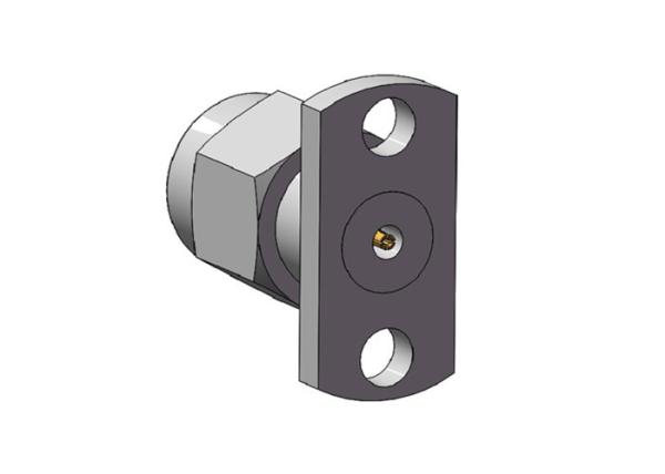 50Ohm Stainless Steel 2.92mm Type K Male RF Coaxial Connector