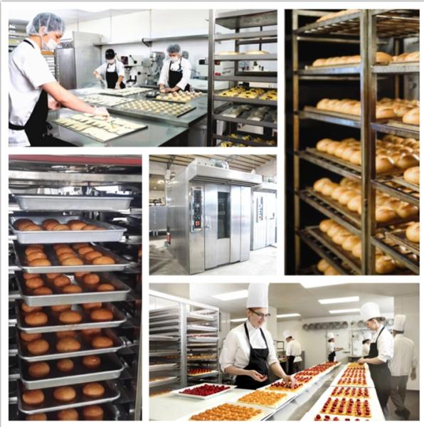 Full Commercial Bakery Equipment Cake Gas Oven for Cookie Bread 16-64 pans