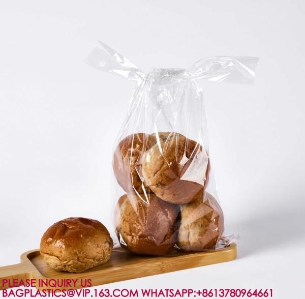 Vented T-Shirt Micro Perforated Bakery Bags With Handles For Homemade Breads Packages