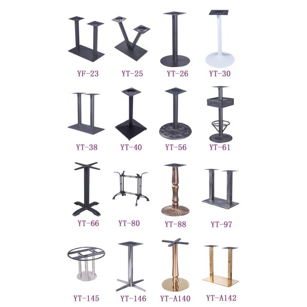 Dining Room Table Base Foot With MDF Top in Restaurant Furniture (YT-68)