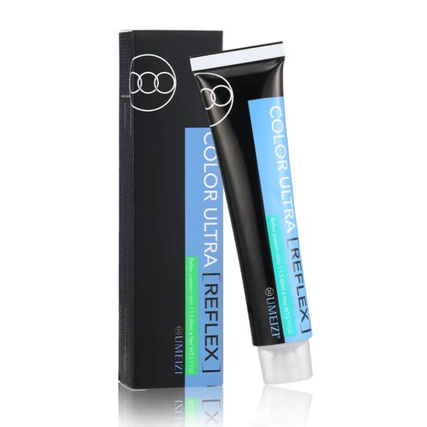 Low Ammonia Semi Permanent Hair Color Cream Ultra Blue Professional Easy Coloring